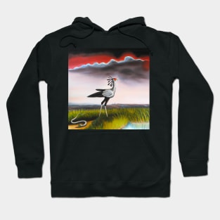 Secretary Bird 2 Hoodie